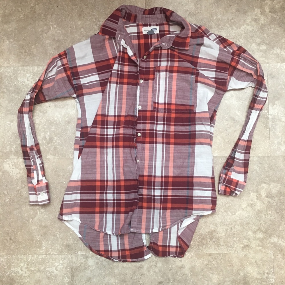Boyfriend Style Button up Old Navy